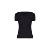 تعرفي على الازياء البرازيلية - تيشرت نسائي اسود من لوبا البرازيلية - ديلاديلي